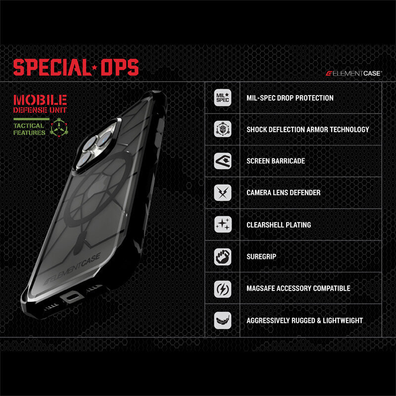 Element Case Special Ops X5 cena un informācija | Telefonu vāciņi, maciņi | 220.lv