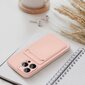Forcell iPhone 14 Plus Card pink цена и информация | Telefonu vāciņi, maciņi | 220.lv