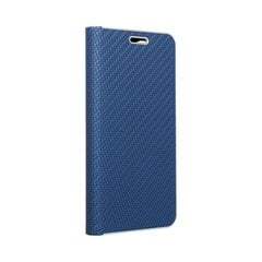 Чехол Luna Book Carbon для Xiaomi Mi 11, черный цена и информация | Чехлы для телефонов | 220.lv