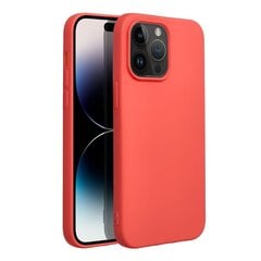 Silikona чехол для priekš Iphone 15 Pro max, Апельсин цена и информация | Чехлы для телефонов | 220.lv