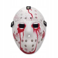 Maska - Jason Voorhees Freddy Bloody, balta cena un informācija | Karnevāla kostīmi, maskas un parūkas | 220.lv