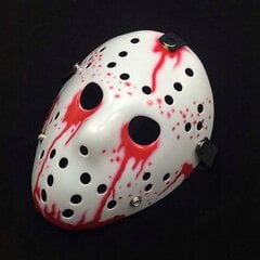 Maska - Jason Voorhees Freddy Bloody, balta cena un informācija | Karnevāla tērpi, maskas | 220.lv