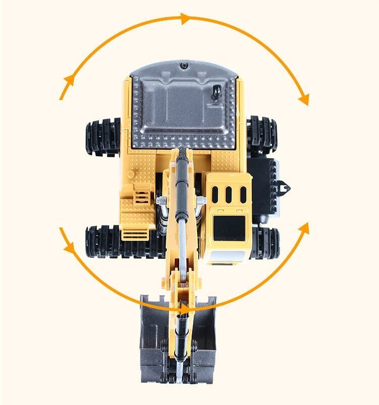 Tālvadības ekskavators cena un informācija | Rotaļlietas zēniem | 220.lv