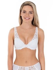 Push-up krūšturis sievietēm Lauma Lingerie Lace Love, balts цена и информация | Бюстгальтеры | 220.lv