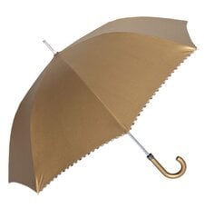 Sieviešu lietussargs "Parasol", metāliski zelta krāsā cena un informācija | Lietussargi sievietēm | 220.lv