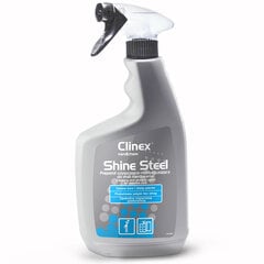 Mēbeļu un nerūsējošā tērauda ierīču tīrīšanai un pulēšanai CLINEX Shine Steel 650ML 10113721 цена и информация | Очистители | 220.lv