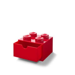 Lego kaste, sarkana цена и информация | Ящики для вещей | 220.lv