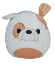 Плюшевая игрушка HappyJoe Squishmallows, белый бульдог, 20 см цена и информация | Мягкие игрушки | 220.lv
