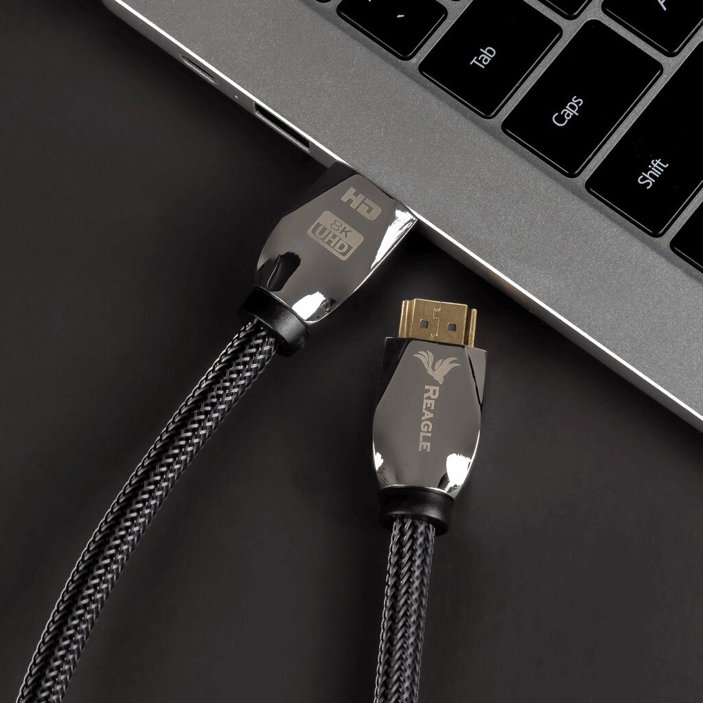 Reagle HDMI 2.1, 1.5m cena un informācija | Kabeļi un vadi | 220.lv