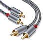 Reagle RCA kabelis, 1m cena un informācija | Kabeļi un vadi | 220.lv