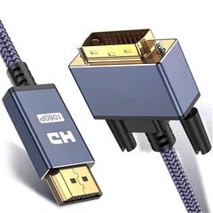 Reagle HDMI-DVI, 1,5m цена и информация | Кабели и провода | 220.lv