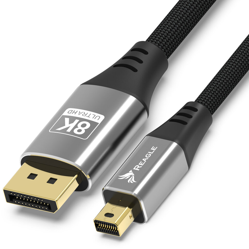 Reagle DisplayPort 1.4 DP 4K, 3m цена и информация | Kabeļi un vadi | 220.lv