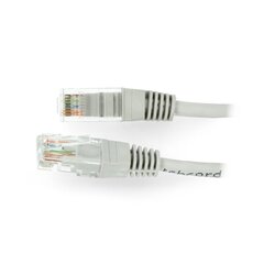 Ethernet Patchcord UTP, 30 m, pelēks cena un informācija | Kabeļi un vadi | 220.lv