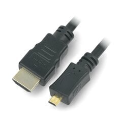 Goobay, Micro HDMI/HDMI, 3m cena un informācija | Kabeļi un vadi | 220.lv