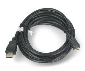 Goobay, Micro HDMI/HDMI, 3m cena un informācija | Kabeļi un vadi | 220.lv