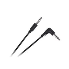 кабель jack 3.5 plug - jack 3.5 plug 0,5 м прямоугольный cabletech standard цена и информация | Кабели и провода | 220.lv