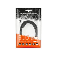 кабельная муфта 3,5 - 2rca 5,0 м cabletech eco-line цена и информация | Кабели и провода | 220.lv
