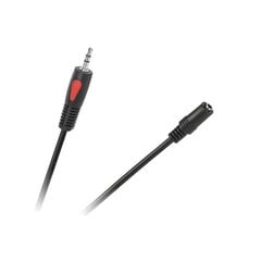 Kabelis Cabletech Eco-Line 3.5 AUX - AUX, 1m цена и информация | Кабели и провода | 220.lv