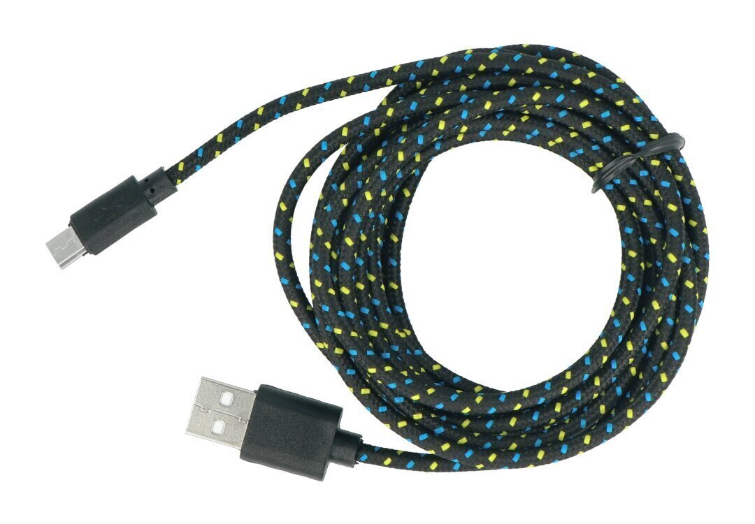 USB A, B, 3 m cena un informācija | Kabeļi un vadi | 220.lv