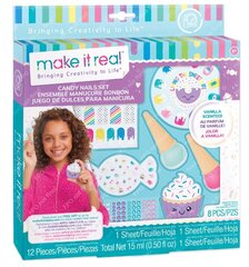 Manikīra komplekts Nail Candy Make It Real cena un informācija | Rotaļlietas meitenēm | 220.lv