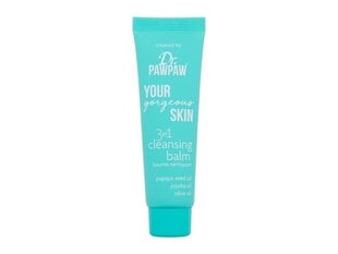 Sejas tīrīšanas līdzeklis Dr. Pawpaw Your Gorgeous Skin 3in1 Cleansing Balm, 50 ml cena un informācija | Sejas ādas kopšana | 220.lv