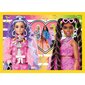 Pužļu komplekts 4in1 Trefl Barbie cena un informācija | Puzles, 3D puzles | 220.lv