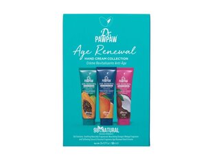 Roku krēmu komplekts Dr. PawPaw Age Renewal sievietēm, 50 ml, 3 gab. цена и информация | Кремы, лосьоны для тела | 220.lv