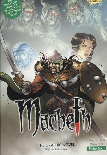 Macbeth: Quick Text British English ed, Quick Text cena un informācija | Fantāzija, fantastikas grāmatas | 220.lv