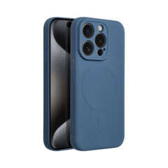 Mag Cover iPhone 15 Pro (6,1″) - Zils cena un informācija | Telefonu vāciņi, maciņi | 220.lv