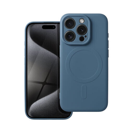 Mag Cover iPhone 15 Pro (6,1″) - Zils cena un informācija | Telefonu vāciņi, maciņi | 220.lv