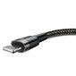 Baseus Cafule USB-A to Lightning kabelis 2.4A 1 m - Melns cena un informācija | Savienotājkabeļi | 220.lv