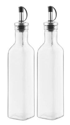Eļļas un etiķa stikla pudeles komplekts DAY cena un informācija | Virtuves piederumi | 220.lv
