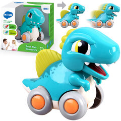 Rotaļlieta dinozaurs Mola, zils cena un informācija | Rotaļlietas zēniem | 220.lv