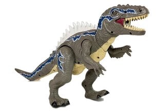Interaktīvs dinozaurs Lean Toys, pelēks cena un informācija | Rotaļlietas zēniem | 220.lv