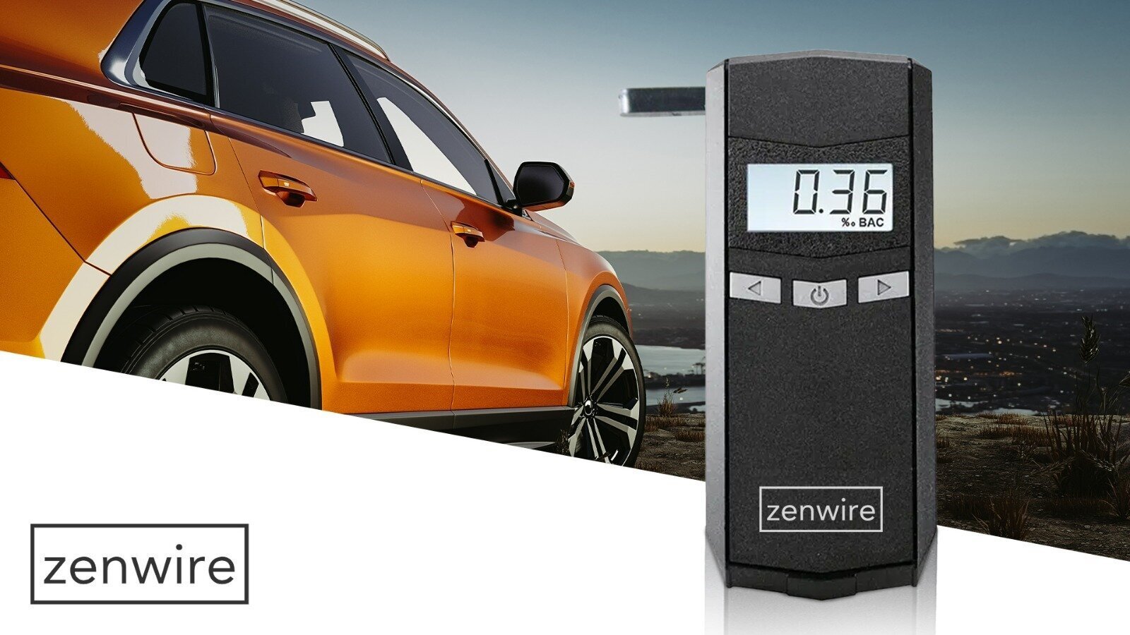 Elektroķīmiskais alkometrs Zenwire F6500 cena un informācija | Alkometri | 220.lv