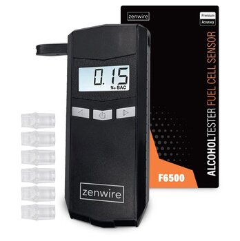 Elektroķīmiskais alkometrs Zenwire F6500 cena un informācija | Alkometri | 220.lv