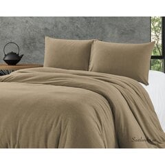 Комплект постельного белья Bamboo Touch 200х220см, коричневый, мягкая микрофибра цена и информация | Комплекты постельного белья | 220.lv