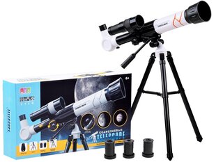 Bērnu teleskops uz statīva, 20x30x40 cena un informācija | Attīstošās rotaļlietas | 220.lv