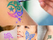Tetovējumu komplekts, 24 krāsas, 120 dizaini cena un informācija | Rotaļlietas meitenēm | 220.lv