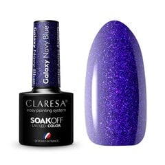 Стойкий гибридный гель лак для ногтей CLARESA Galaxy Navy Blue, 5 г цена и информация | Лаки для ногтей, укрепители | 220.lv