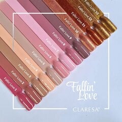 Стойкий гибридный гель лак для ногтей CLARESA FALL IN LOVE 9, 5 г цена и информация | Лаки для ногтей, укрепители | 220.lv