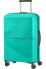 American Tourister средний чемодан Airconic Spinner Aqua Green M 67 см, голубой цена и информация | Чемоданы, дорожные сумки | 220.lv