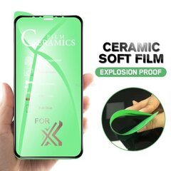 RoGer Ceramic Soft Plēvīte Pilnam Ekrānam Samsung Galaxy A51 Caurspīdīga cena un informācija | Ekrāna aizsargstikli | 220.lv