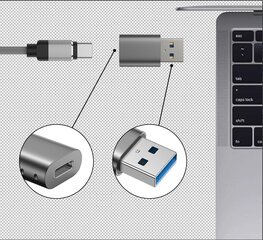 Swissten Adapteris USB-A / USB-C цена и информация | Адаптеры и USB разветвители | 220.lv