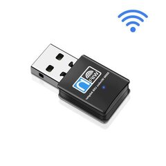 RoGer USB WiFi Adapter 802.11n / 300mbps / RTL8192EU цена и информация | Адаптеры и USB разветвители | 220.lv