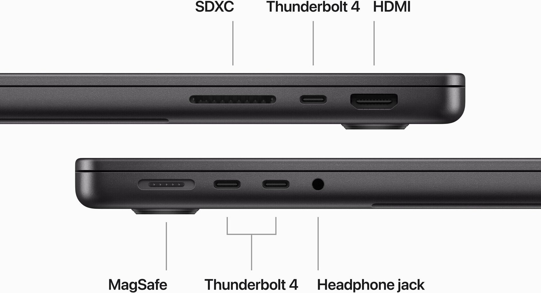 MacBook Pro 16" Apple M3 Pro 12C CPU, 18C GPU/36GB/512GB SSD/Space Black/SWE - MRW23KS/A cena un informācija | Portatīvie datori | 220.lv