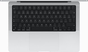 MacBook Pro 16" Apple M3 Pro chip with 12‑core CPU and 18‑core GPU/18GB/512GB SSD - Silver/INT цена и информация | Ноутбуки | 220.lv