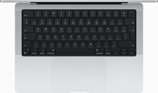 MacBook Pro 16" Apple M3 Pro chip with 12‑core CPU and 18‑core GPU/36GB/512GB SSD - Silver/RUS цена и информация | Ноутбуки | 220.lv