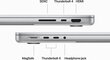 MacBook Pro 16" Apple M3 Max 14C CPU, 30C GPU/36GB/1TB SSD/Silver/RUS - MRW73RU/A цена и информация | Portatīvie datori | 220.lv