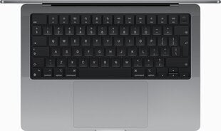 MacBook Pro 14" Apple M3 8C CPU, 10C GPU/8GB/1TB SSD/Space Gray/RUS - MTL83RU/A cena un informācija | Portatīvie datori | 220.lv